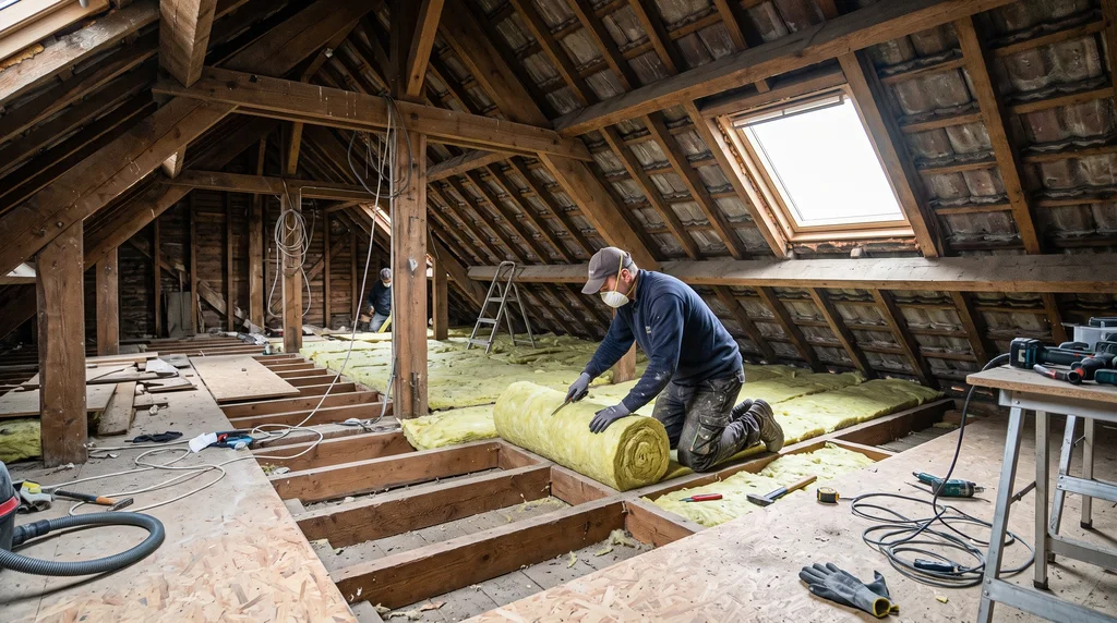 Travaux de rénovation énergétique — isolation et équipements — Audit énergétique à La Devise